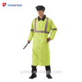 Reversible Reflective High Visibility Rain Jackets Raincoat,Safety Hi-Vis Parka Rainjacket